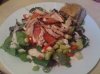 Chicken & Bacon salad with roasted garlic mayo dressing.jpg