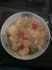 Soup - Potato, Cauliflower, Broccoli, Parsnip, Swede, Pepper, 2x Veg stock cubes. Puréed sm.jpg